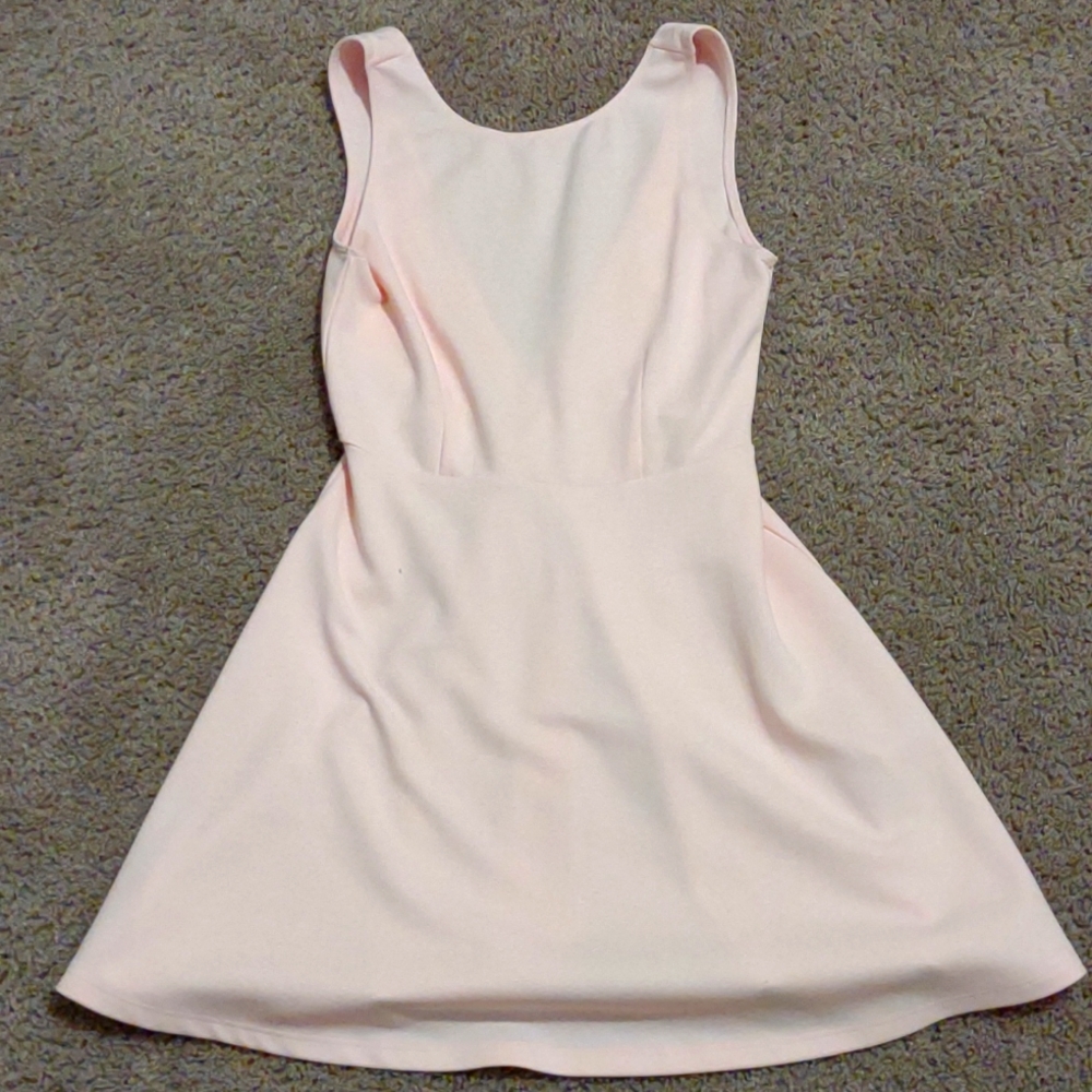 Pink maxi dress